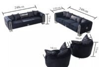 Velvet sofa furniture with metal legs