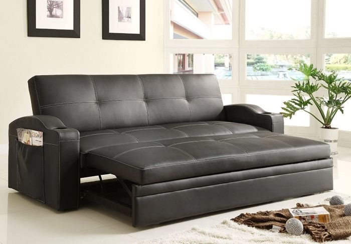 Convertible sofa furniture for relaxing ambiance