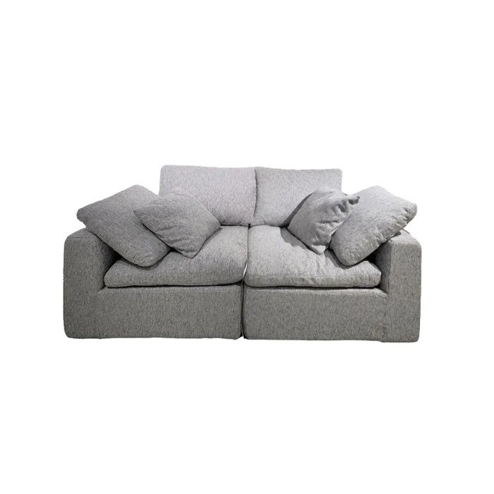 Fabric sofa furniture for studio apartments